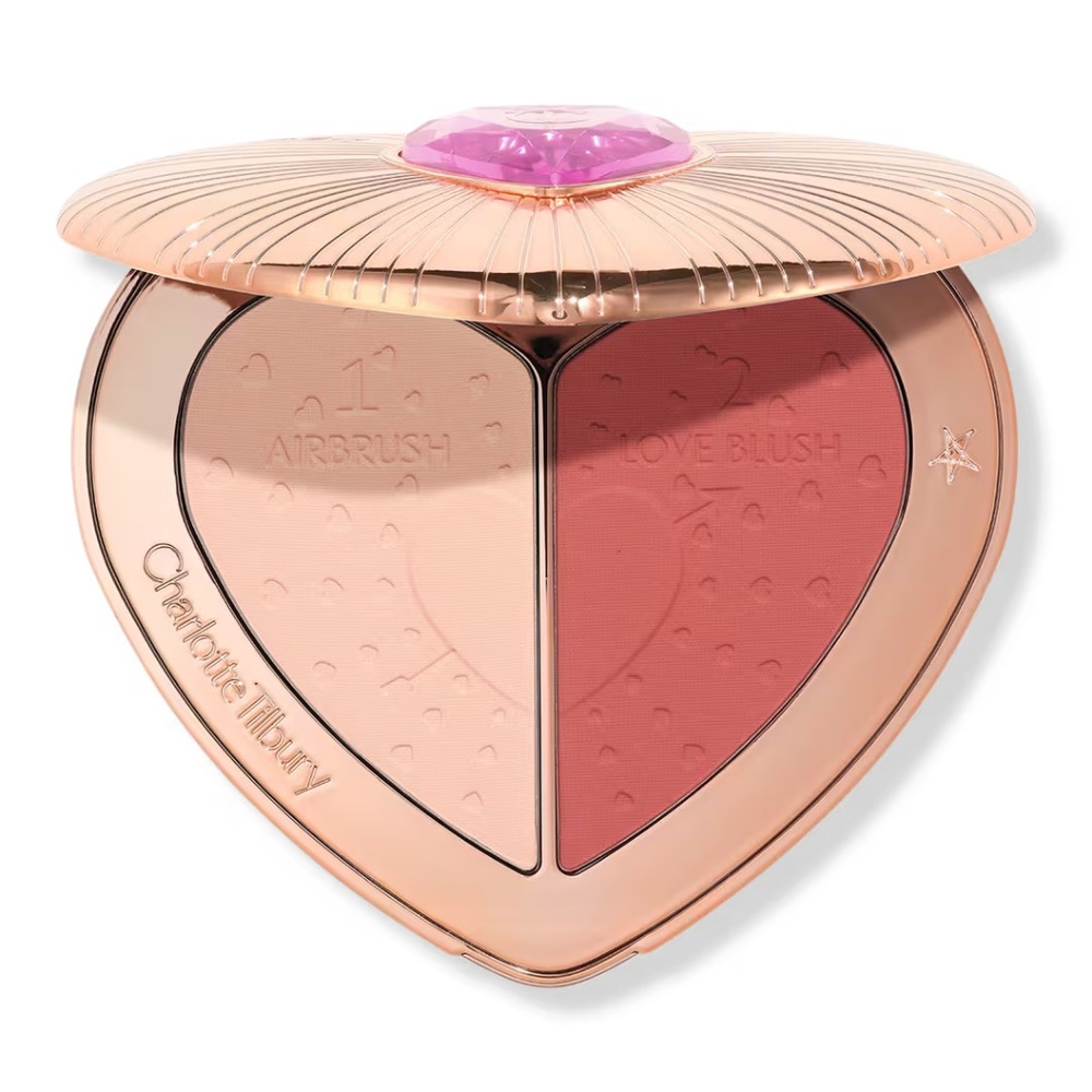 ✨ NEW Charlotte Tilbury Pillow Talk Beauty Soulmates Brighten & Blush Powder Duo